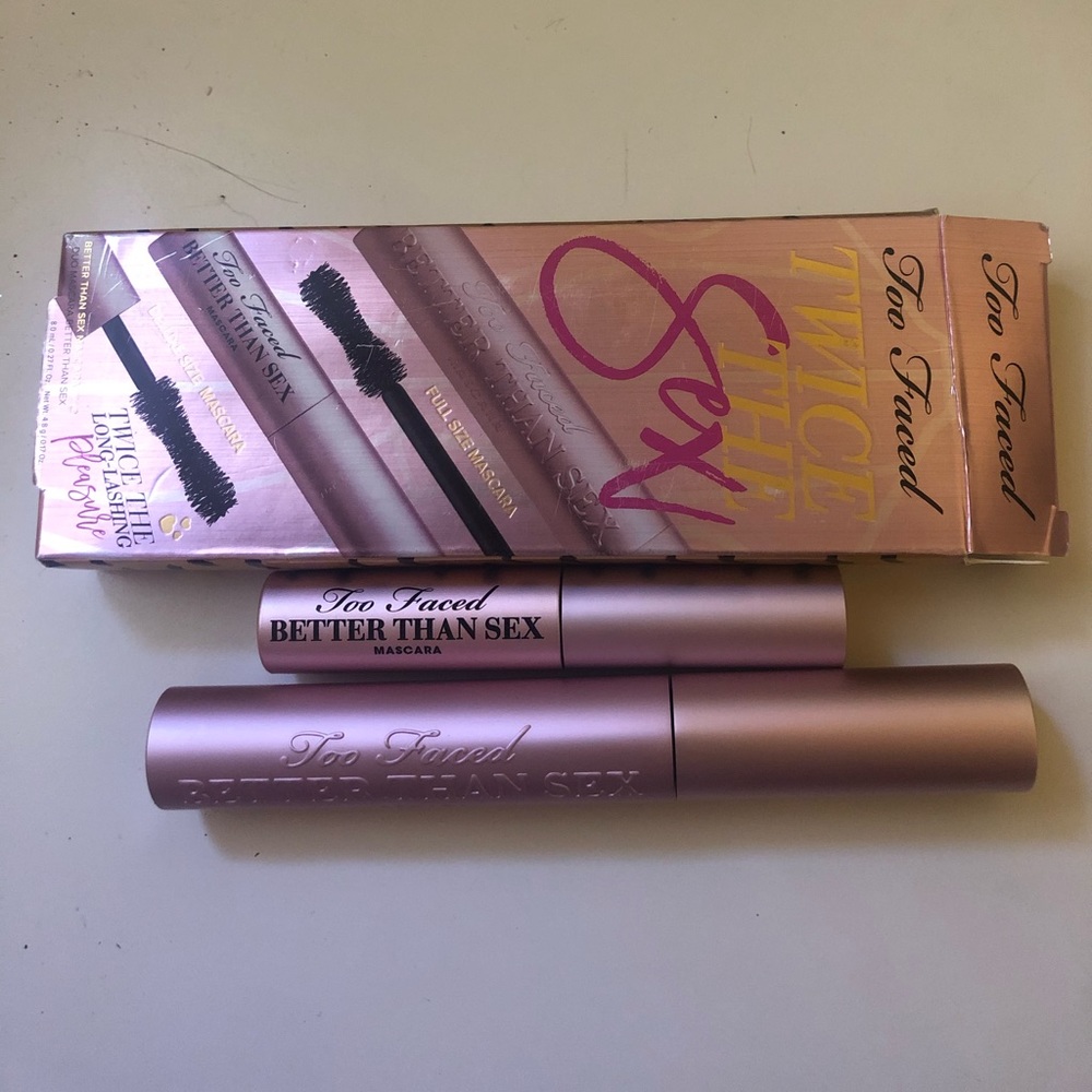 Too Faced Better than Sex full size & travel size